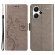 Pattintható tok a Xiaomi Redmi Note 13 Pro+, Butterfly, szürke