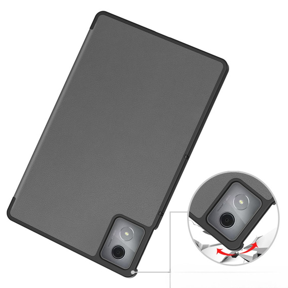 Tok Lenovo Tab K11 Plus, Smartcase, szürke