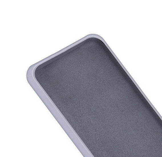 Telefontok a Samsung Galaxy A72 / A72 5G, Silicone Lite, levendula szürke