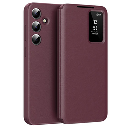 Flip tok Samsung Galaxy A55 5G, Smart View Wallet, piros