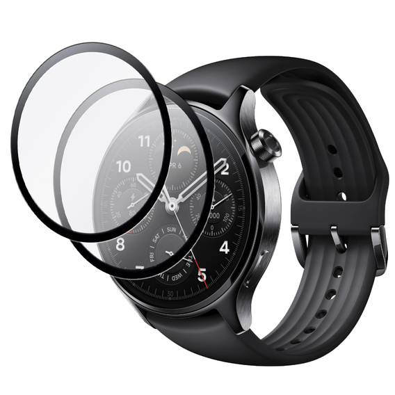 2x ERBORD hibrid üveg a Xiaomi Watch S1 Pro