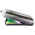 2x edzett üveg iPhone 16e / 14 / 13 / 13 Pro, ERBORD Easy App Full Screen Protector