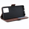 Pattintható tok a Motorola Moto G54 5G, Card Slot, barna