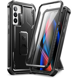 Páncélozott tok a Samsung Galaxy S21 FE, Dexnor Full Body, fekete