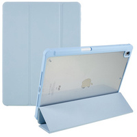 Tok iPad 10.2 2021 / 2020 / 2019, Smartcase Hybrid, tolltartó résszel, kék