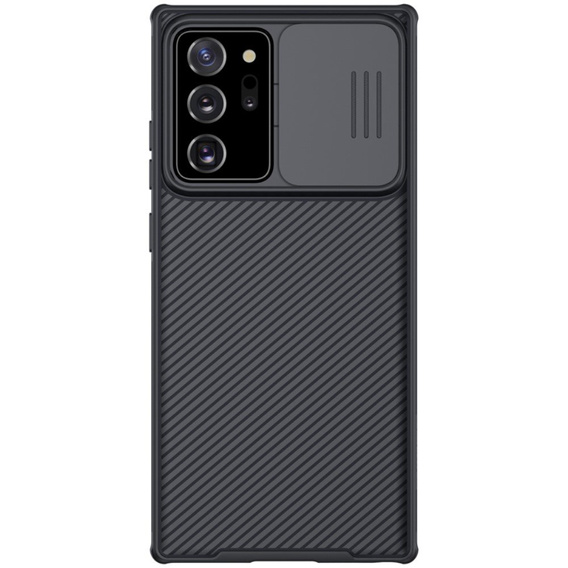 Tok Samsung Galay Note 20 Ultra, páncélozott Nillkin, CamShield Pro, fekete