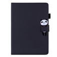 Tok iPad 10.2" 2021/2020/2019 (9/8/7 gen.), pánttal, animal, fekete