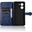 Flap tok Xiaomi Redmi A5, Wallet Rhombus, kék