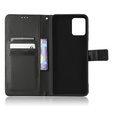Pattintható tok a T Phone Pro 5G, Wallet Magnet, fekete