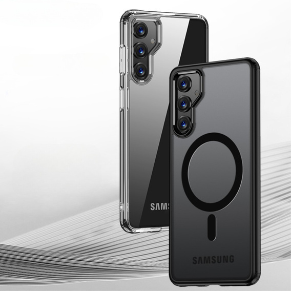 Tok a Samsung Galaxy A35 5G, Fusion Hybrid, MagSafe-hoz, fekete