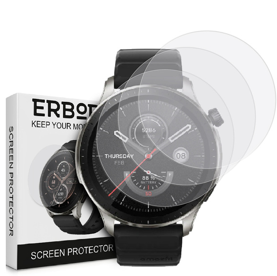 3x ERBORD hidrogél fólia Amazfit GTR 4