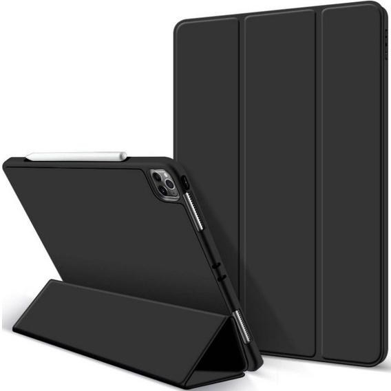 Tok iPad Pro 11 2021/2022, Smartcase tolltartóval, fekete