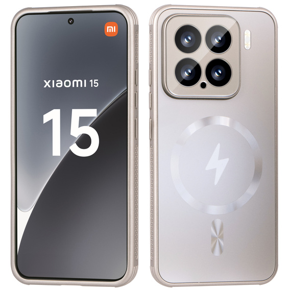 Tok Xiaomi 15 készülékhez, MagSafe, titánium arany