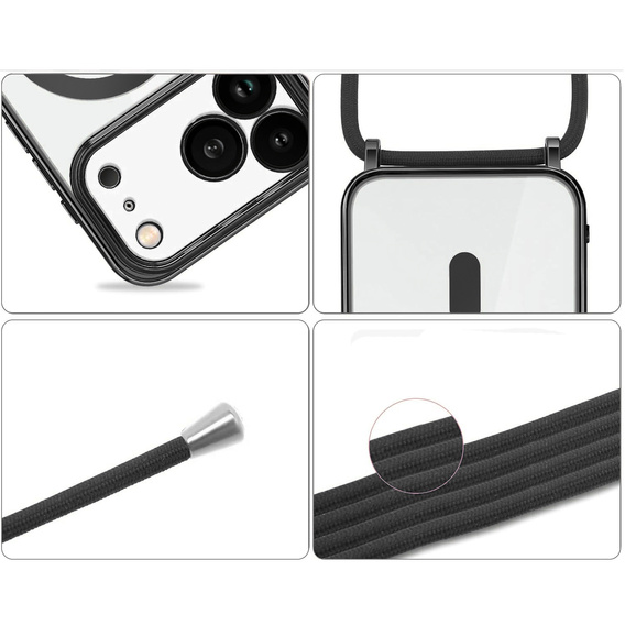 Electro MagSafe tok zsinórral iPhone 17 Pro Max készülékhez
