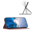 Pattintható tok a Xiaomi Redmi Note 13 Pro 5G, BINFEN Wallet, rózsaszín