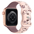 Szilikon szíj Apple Watch 1/2/3/4/4/5/6/7/8/9/SE/ULTRA/ULTRA 2 42/44/45/45/49MM órához