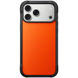 Nomad tok iPhone 17 Pro Max készülékhez, robusztus tok MagSafe, narancssárga