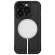 Tok iPhone 15 Pro Max, ERBORD Armor Mag, fekete