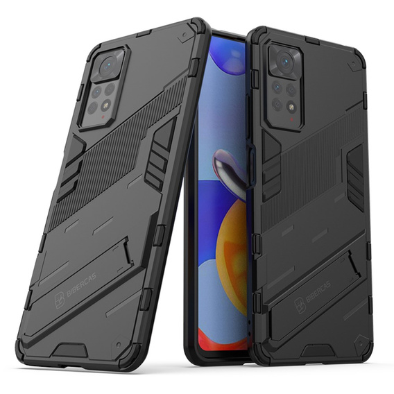 Tok Xiaomi Redmi Note 11 Pro 4G / 5G, Military kickstand, kék