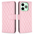 Pattintható tok a Infinix Hot 40i, Wallet, BINFEN COLOR, rózsaszín