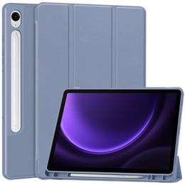 Tok Samsung Galaxy Tab S10 Lite / S10 FE / S9 FE, Smartcase tolltartóval, lila