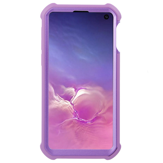 Páncélozott tok a Samsung Galaxy S10e, Dexnor Full Body, lila