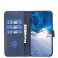 Pattintható tok a Xiaomi Redmi Note 13 Pro 5G, BINFEN Wallet, kék