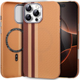 Tok iPhone 16 Pro Max, Carbon Fiber MagSafe, sárga