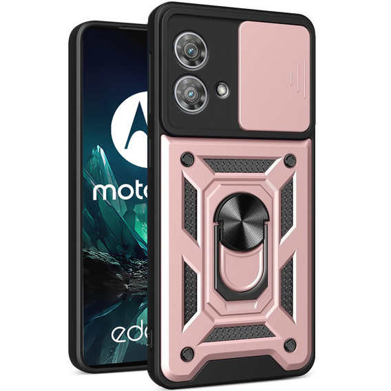 Telefontok a Motorola Edge 40 Neo, CamShield Slide, rózsaszín rose gold