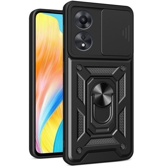 Telefontok a Oppo A98 5G, CamShield Slide, fekete