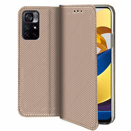 Pattintható tok a Xiaomi Poco M4 Pro 5G / Redmi Note 11S 5G, Wallet Smart Magnet, kék