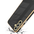 Tojás Samsung Galaxy A54 5G, Glamour CamShield, fekete