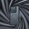Tok Motorola Edge 60 / 60 Fusion-hoz, MagSafe, ERBORD Matt Case, fekete