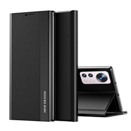 Pattintható tok a Xiaomi 12 / 12X, Side Magnetic, fekete