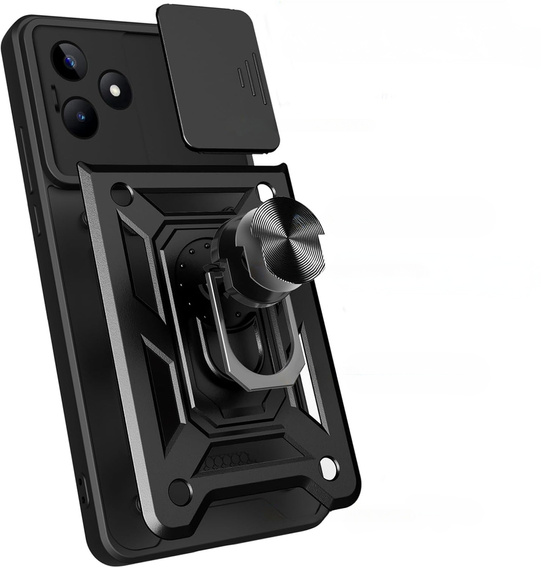 Telefontok a Realme Note 50, CamShield Slide, fekete