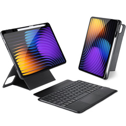 Billentyűzet tok Xiaomi Pad 7 / 7 Pro, Dux Ducis DK sorozat, fekete