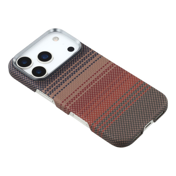 Tok iPhone 17 Pro készülékhez, Aramid szálas, MagSafe, vékony és könnyű, sárga