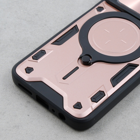 Páncélozott tok Infinix Note 12 Pro 4G / Note 12 2023, CamShield Slide, rózsaszín rose gold