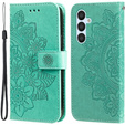 Pattintható tok a Samsung Galaxy A54 5G, Mandala Flower, zöld