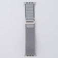 Nylon szíj Apple Watch 1/2/3/4/4/5/6/7/8/SE/ULTRA 42/44/45/45/49mm, szürke