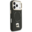 Karl Lagerfeld Big Strap Karl fém logós MagSafe tok iPhone 17 Pro készülékhez