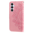 Pattintható tok a Samsung Galaxy A54 5G, Mandala Flower, rózsaszín rose gold