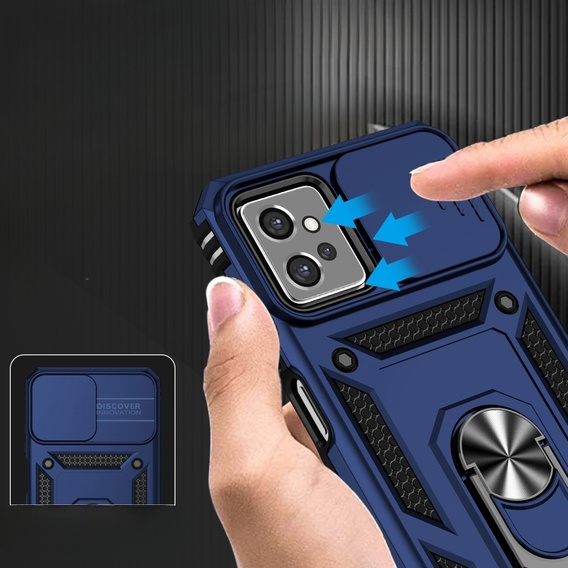 Telefontok a Motorola Moto G32, CamShield Slide, kék