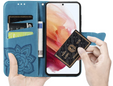 Pattintható tok a Realme 12 Pro 5G / 12 Pro+ 5G, Butterfly, kék