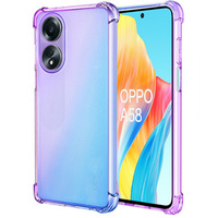 Tok Oppo A58 4G, Gradient Dropproof, Lila / kék