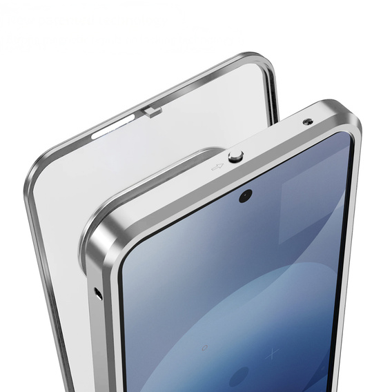 Tok az Nothing Phone 3A, Frame Case, ezüst