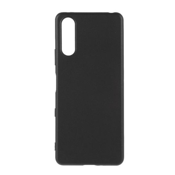 Telefontok a Sony Xperia 10 III, Silicone Lite, fekete