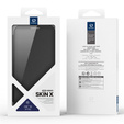 Dux Ducis tok iPhone 17 Pro-hoz, Skin X Pro, pánttal, MagSafe-hoz, fekete