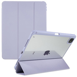 Tok iPad Pro 11 2022 / 2021 / 2020 / 2018, Smartcase Hybrid, tolltartó résszel, lila