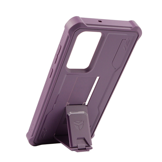 Páncélozott tok a Samsung Galaxy S22 Ultra, Dexnor Full Body, lila